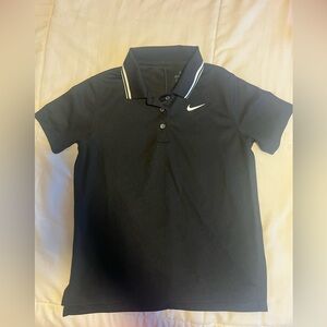 Kids nike unisex dry fit polo size S